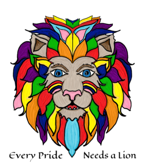 Pride Sticker-Lion