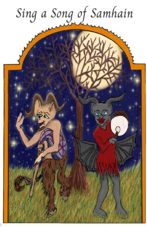 Card - Samhain - Medieval
