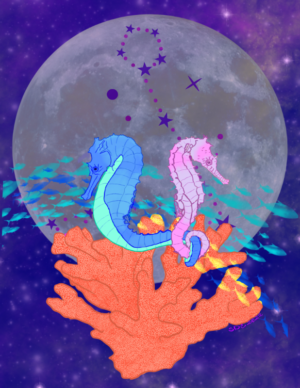 Prints-September Full Moon in Pisces