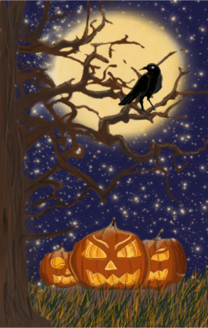 Card - Samhain - Jack O’Lantern