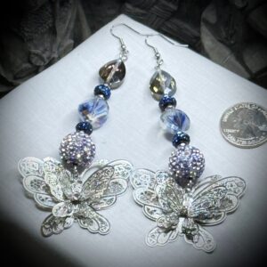 Earrings - Beaded - Lilac Levitation