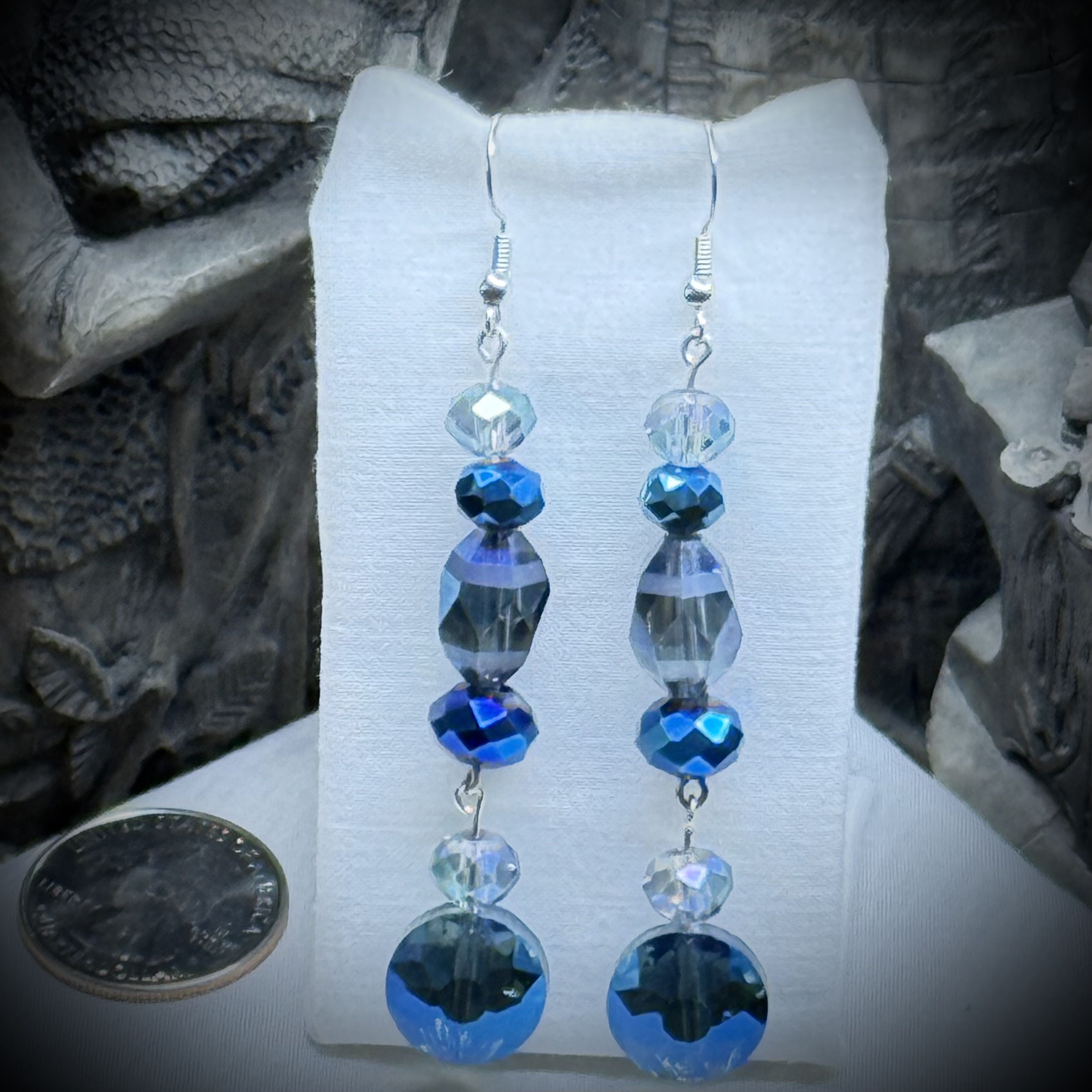 Earrings - Beaded - Midnight Mirage
