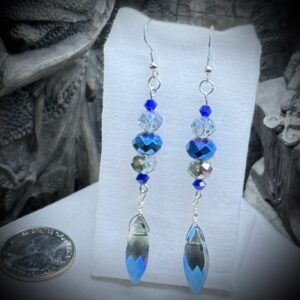 Earrings - Beaded - Azure Queen