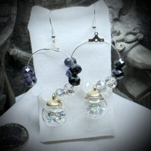 Earrings - Ace/Demi - Hoops - Faerie Globes