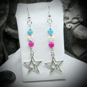 Earrings - Trans - Stars