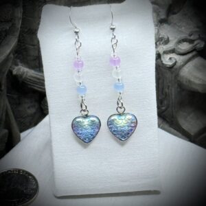 Earrings - Drag Pride - Scale Hearts