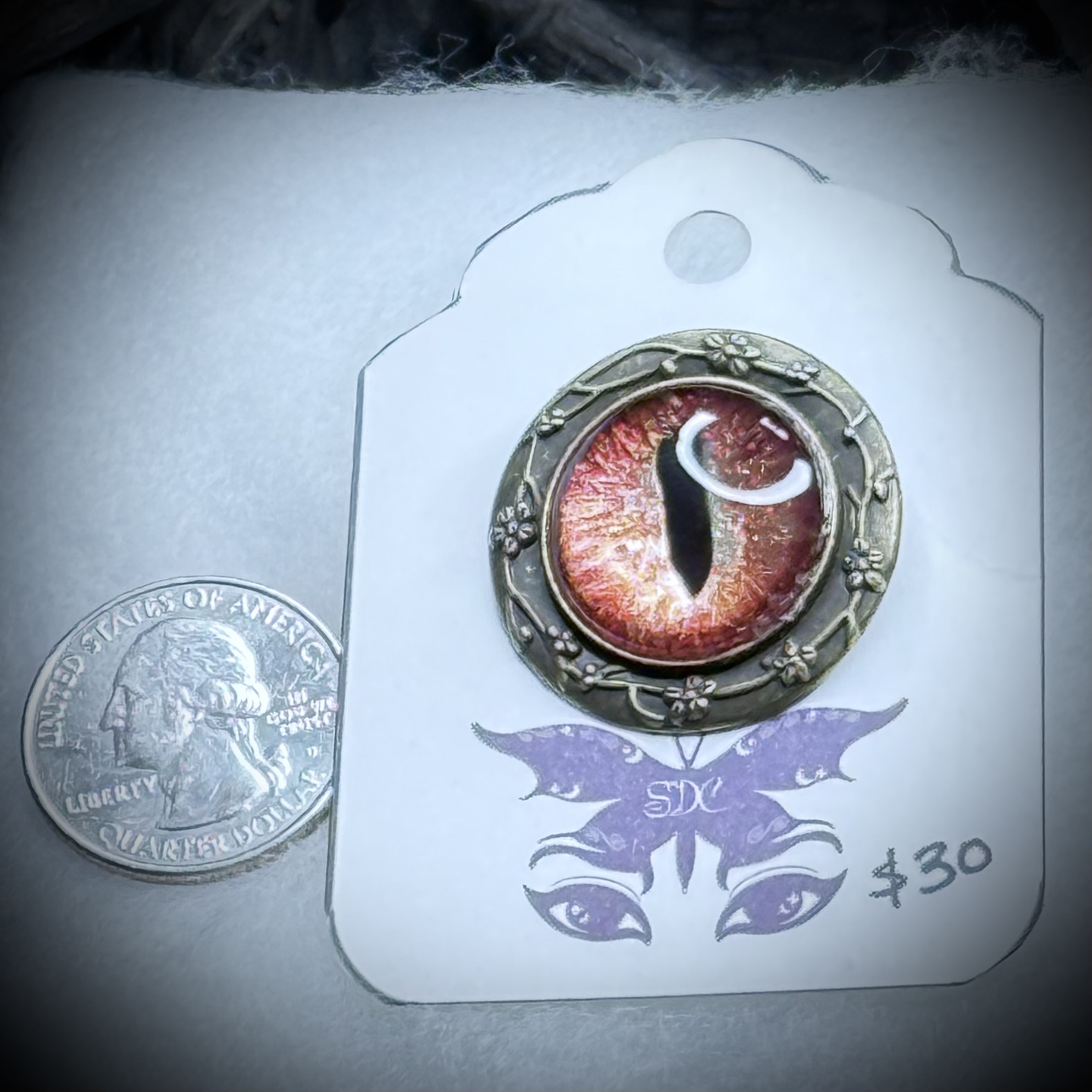 Pin Bezel Small - Sol's Gaze