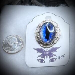 Pin Bezel Small - Sapphire Shadow