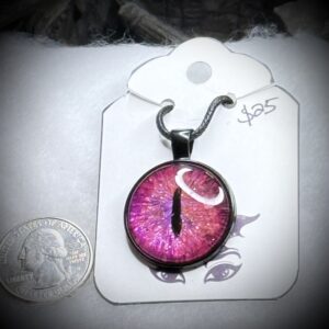 Pendant - 25mm - Glitter Bloom