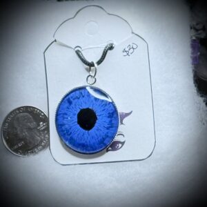 Pendant - 30mm - Periwinkle Flash