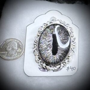 Pin Bezel Large - Ashen Sentinel