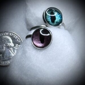 Adjustable Ring - Double Eye - Enchanted Dyad
