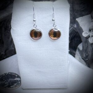 Earrings Dangle - Scorched Copper