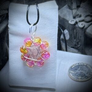 Pendant - Elven Star - Sunrise Shimmer