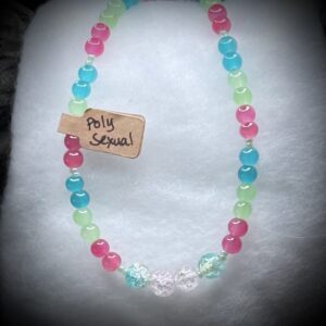 Necklace - Polysexual - Crackle