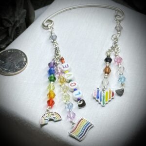 Pride Ear Cuffs - Rainbow, Flag & Heart