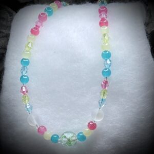 Necklace - Polysexual - Green Swirl