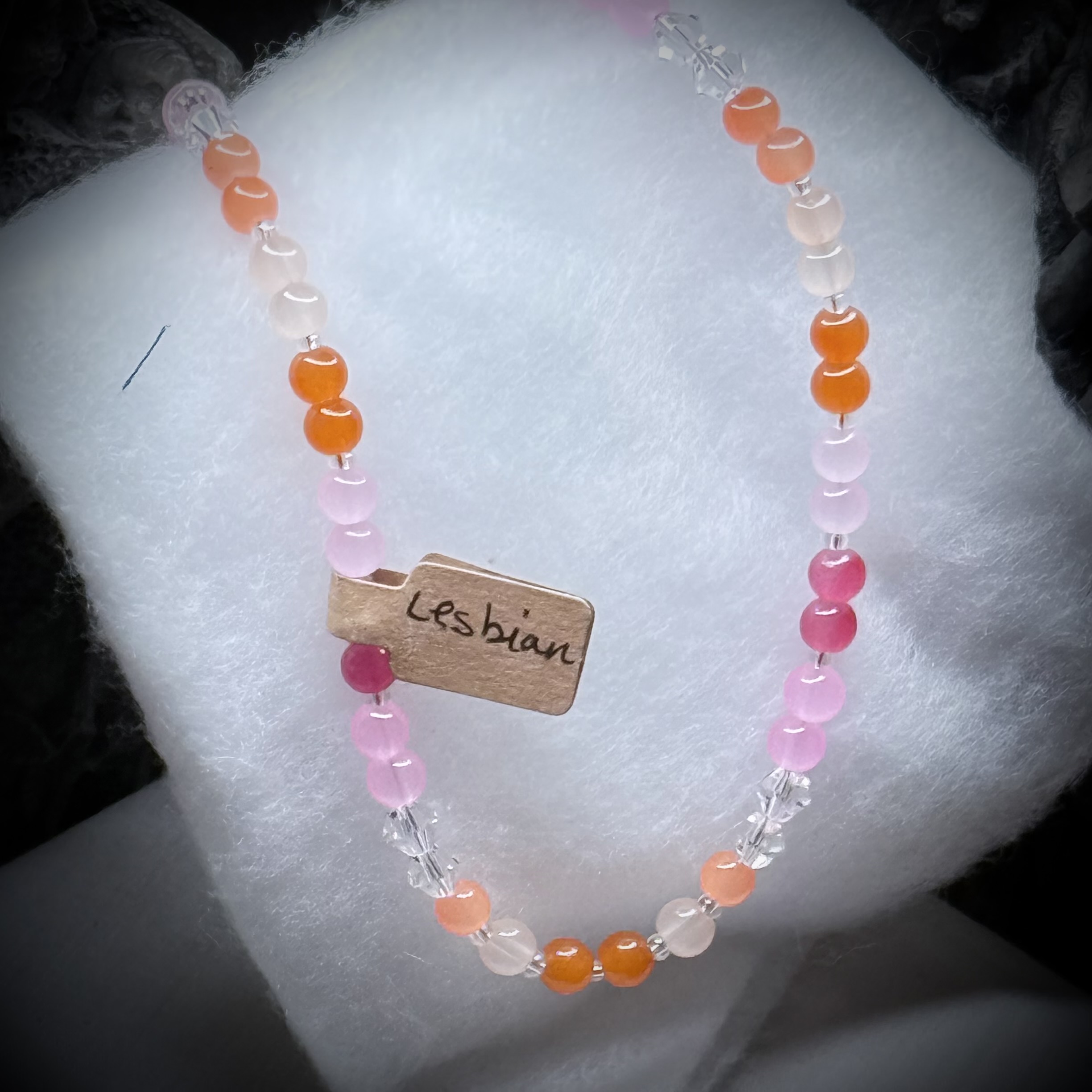 Necklace - Lesbian - Sm Orange